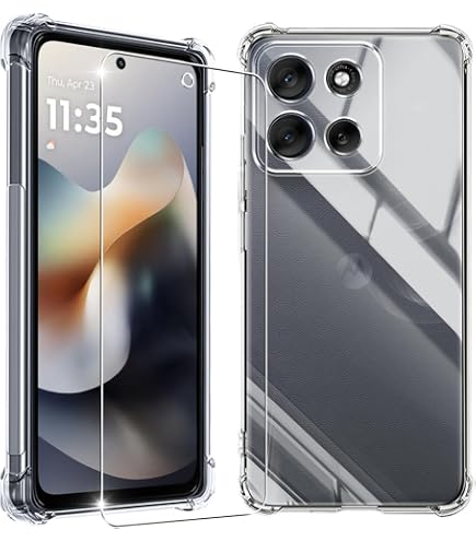 Motorola moto g66y 5G 本体 ケース、ガラスフィルム付き Amazon | 【1枚ガラスフィルム+1個ケース】対応motorola moto g66j